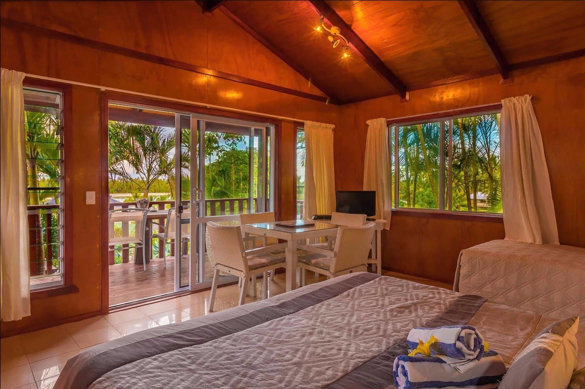 רארוטונגה Muri Lagoon View Bungalows - Hillside Bungalow מראה חיצוני תמונה